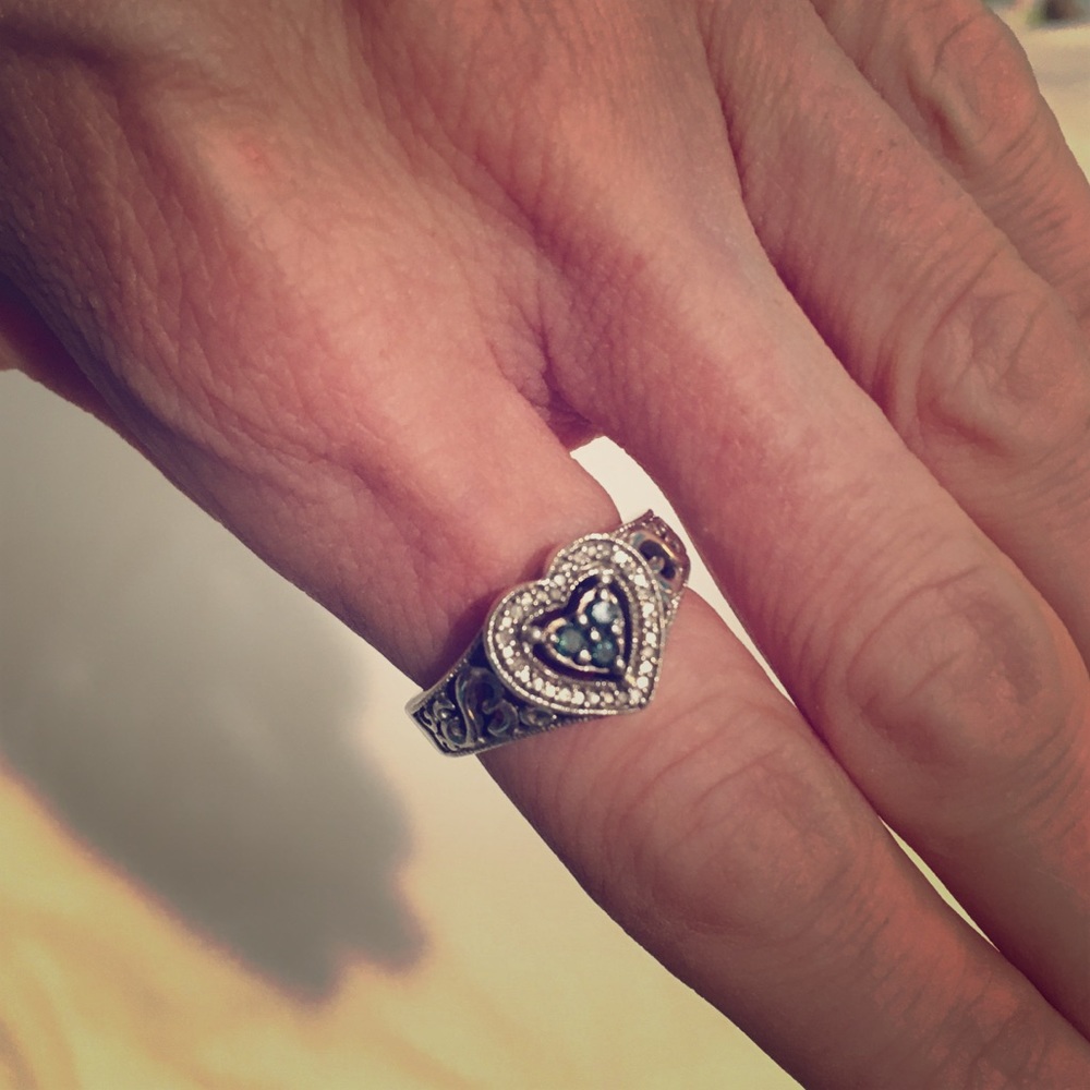 Jane Seymour Open Heart ring